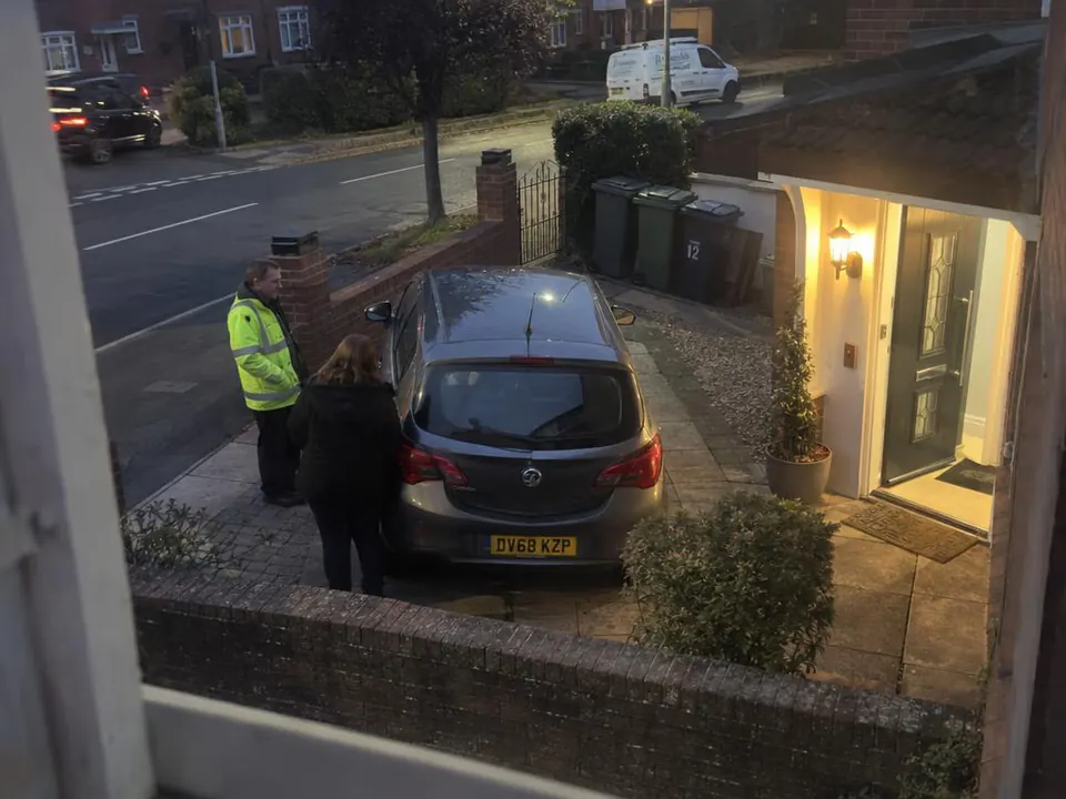 Driveway, the original photo